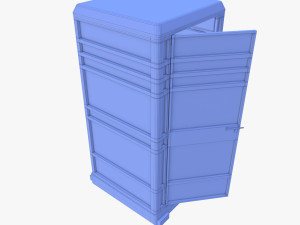Portable toilet v1 3D Модель