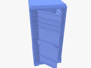 Portable toilet v1 3D Model