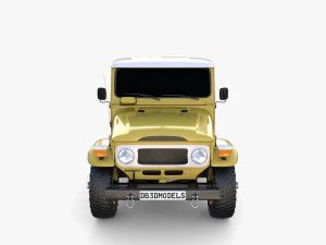 Generic 4x4 car v1 3D Model
