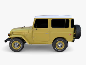 Generic 4x4 car v1 3D Model