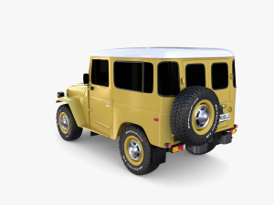 Generic 4x4 car v1 Modèle 3D