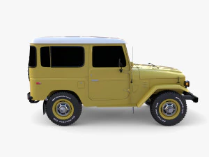 Generic 4x4 car v1 3D Model