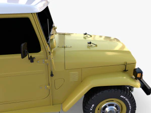 Generic 4x4 car v1 3D Model