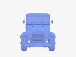 Generic 4x4 car v1 Modèle 3D