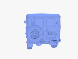 Generic 4x4 car v1 3D Model