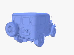 Generic 4x4 car v1 Modèle 3D