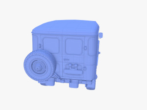Generic 4x4 car v1 Modèle 3D