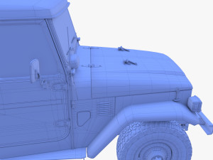 Generic 4x4 car v1 Modèle 3D