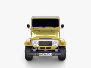 Generic 4x4 car v2 Modèle 3D