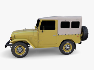 Generic 4x4 car v2 Modèle 3D