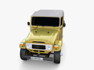 Generic 4x4 car v2 3D Model