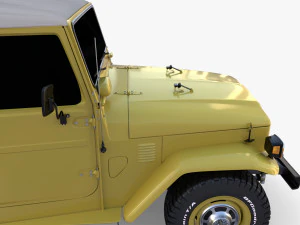 Generic 4x4 car v2 3D Model