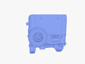 Generic 4x4 car v2 3D Model