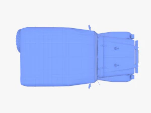 Generic 4x4 car v2 3D Model