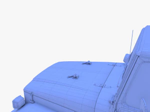 Generic 4x4 car v2 3D Model