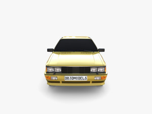 Generic 80s Coupe Modelo 3D
