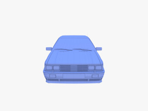 Generic 80s Coupe Modelo 3D
