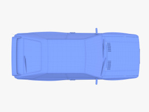 Generic 80s Coupe Modelo 3D