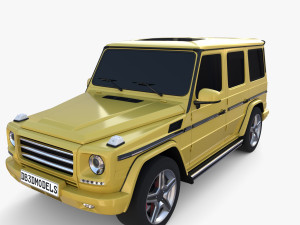 Generic Luxury SUV 3D Model
