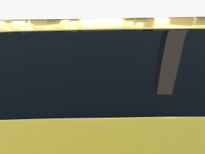 Generic Luxury SUV with interior 3D Model