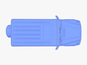 Generic Luxury SUV with interior 3D Model