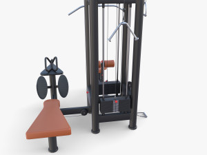 4 Multi station jungle machine v1 3D Модель