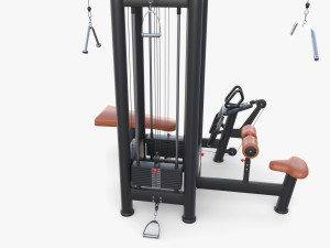 4 Multi station jungle machine v1 3D Модель