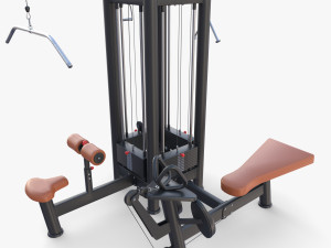 4 Multi station jungle machine v1 3D Модель