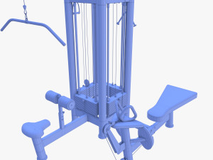 4 Multi station jungle machine v1 3D Модель