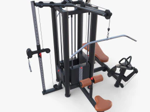 4 Macchina giungla multistazione v2 Modello 3D