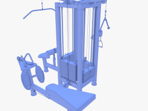 4 Multi station jungle machine v2 3D Модель
