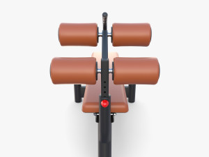 Adjustable crunch bench Modèle 3D