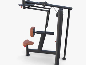 Back swing machine 3D Model
