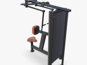 Back swing machine 3D Model