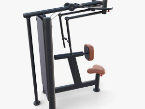 Back swing machine 3D Model