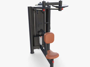 Back swing machine 3D Model