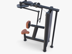 Back swing machine Modèle 3D