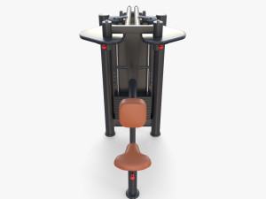 Back swing machine Modèle 3D