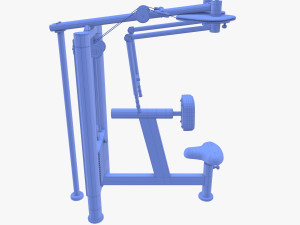 Back swing machine Modèle 3D