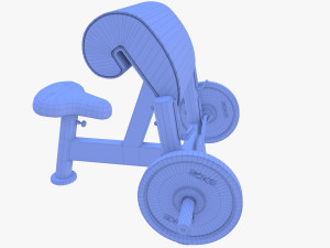 Curl bench 3D Model