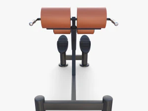 Hyperextension bench 3D Model