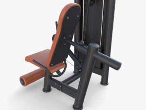 Leg extension machine 3D Model