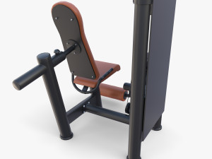Leg extension machine 3D Model
