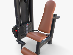 Leg extension machine 3D Model