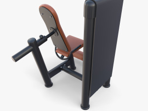 Leg extension machine 3D Model
