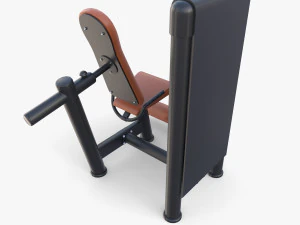 Leg extension machine 3D Model