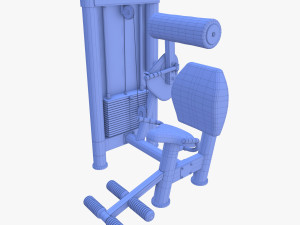 Lower back machine 3D Model
