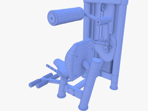 Lower back machine 3D Model
