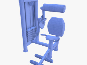 Lower back machine 3D Model