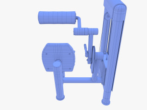 Lower back machine 3D Model